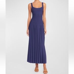 Elegant Blue Maxi Dress